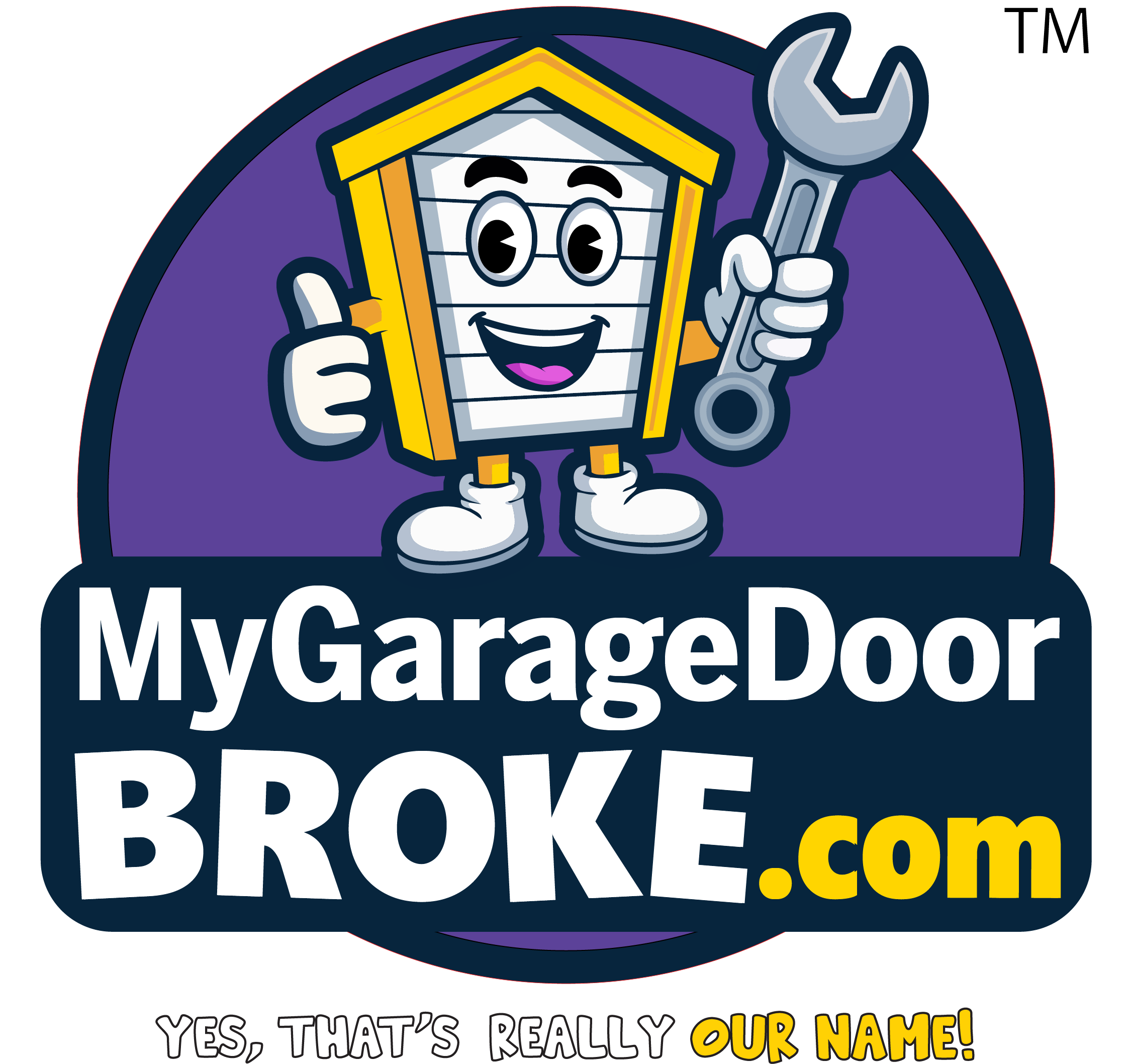 MyGarageDoorBROKE.com™ Logo